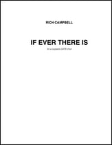 If Ever There Is SATB choral sheet music cover